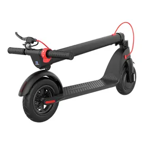 Trottinette électrique pliable à 2 roues pour adultes 8.5 pouces 350w Batterie détachable X7 El Scooter Electrique E Roller Electro Scooter