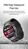 Reloj Inteligente AMOLED de 1.56 Pulgadas con Bomba de Aire, Monitoreo de SpO2, Entrenamiento de Respiración, Salud Femenina, Llamadas Bluetooth, Asistente de Voz