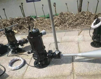 Pompe à oxygène QSP 5.5KW, aérateur submersible sous-marin