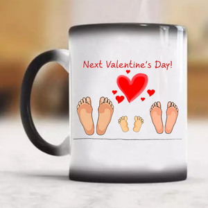 Taza de leche de cerámica, vaso mágico personalizado, taza de café con cambio de Color, regalo promocional - Product Image 5