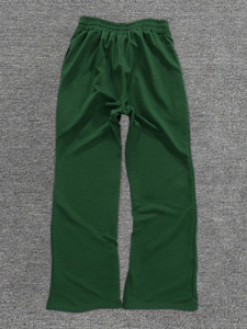 Pantalons de survêtement pour homme OEM avec cordon de serrage, imprimé graphique lettres, taille mi-haute, coupe régulière, 100% coton, poches imperméables, streetwear, pantalon de survêtement - Product Image 5