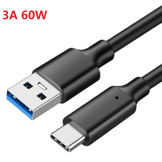 Type-c Date Cable 1m 1.5m Type C Data Cable USB3.2 Transmission 10Gbps Hard Disk Cable 3A 60WPD Fast Charging Cables