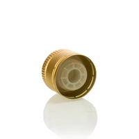 Bouchons ROPP pré-filetés en aluminium de 31,5*24 mm pour bouteille d'huile d'olive Marasca Dorica, avec bec verseur en plastique de 28 mm de diamètre intérieur, taille universelle.