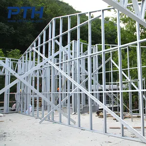 Pth Giá Rẻ Giá Prefab Ánh Sáng Đo Thép Trường Bền Vững Chi Phí Hiệu Quả Công Nghiệp Kim Loại Lớp Học - Product Image 1