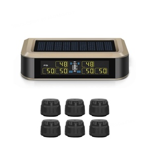 CAREUD Truck Wohnmobil TPMS Reifendruck überwachungs <span class=keywords><strong>system</strong></span> Solarenergie Digitale Auto-Sicherheits alarmsysteme Externer <span class=keywords><strong>Sensor</strong></span> - Product Image 4