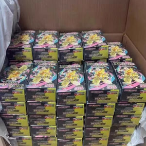 Boîte dorée Pokémon MEGA Dreamex PTCG version japonaise, papier 15x10x5 cm, Pokémoned - Product Image 1