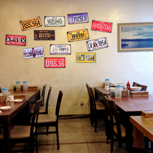 Commercio all'ingrosso su misura in metallo segno di stagno decorazione della parete della placca Vintage segno di latta parete <span class=keywords><strong>con</strong></span> stampa UV targa in metallo segno - Product Image 2