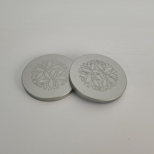 Couvercle en étain mat argenté personnalisé de 92 mm pour pots à bougies et pots cadeaux – Vente en gros directe usine - Product Image 4