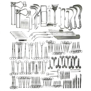 Daddy D Pro Juego de laparotomía de 197 piezas de alta calidad Instrumentos quirúrgicos básicos en acero inoxidable alemán CE ISO13485 APROBADO - Product Image 1
