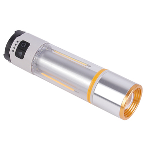 Multifunzionale all'aperto impermeabile lanterna portatile da campeggio luce ricaricabile torcia ad alta potenza con magnete e gancio - Product Image 1