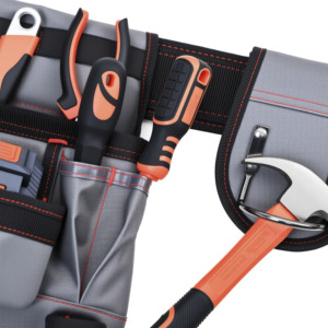 Multifunctional Tool Waist Apron Pouch - Adjustable <strong>Work</strong> <strong>Belt</strong> Bag, DIY Craft Holster with Zipper Pockets, in Stock Wholesale - Product Image 5