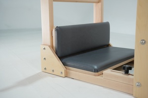 Pilates Factory Großes Gerät Holz-Leiterfass mit Fußplattformen – Yoga- und Fitnessgerät, Sport-Leiterfass aus Holz - Product Image 6