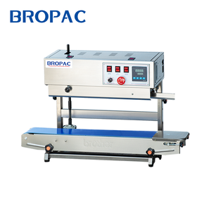 Sf150continuous sürekli bant mühürleyen dikey plastik torba yapıştırma makinesi gıda ısı yapıştırma makinesi - Product Image 1