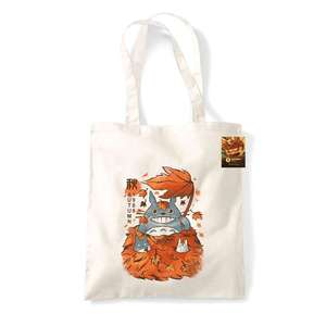 Sac à main en cuir véritable pour femme, doublure en toile de polyester, fermeture éclair, broderie de lettres inspirée de mon voisin Totoro, version automne - Product Image 1