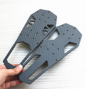 Custom Machining Rc Quadcopter Diy Carbon Fiber Frame Manufacturer, Carbon Fiber CNC Cutting Glider Rc Carbon Fiber Parts - Product Image 1