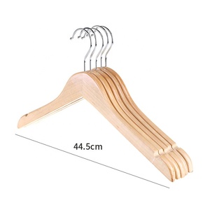 Cintre en bois personnalisé pour vêtements, manteaux et vestes pour femmes et hommes, pour boutique de vêtements - Product Image 1