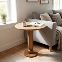 Table basse en bois moderne DISHI, petite, portable et écologique, design simple pour le salon, meubles de maison