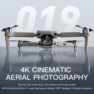 Drone professionnel 5G GPS 019 de haute qualité 2025 avec caméra 4K, quadricoptère UAV à double caméra, télécommande - Product Image 4