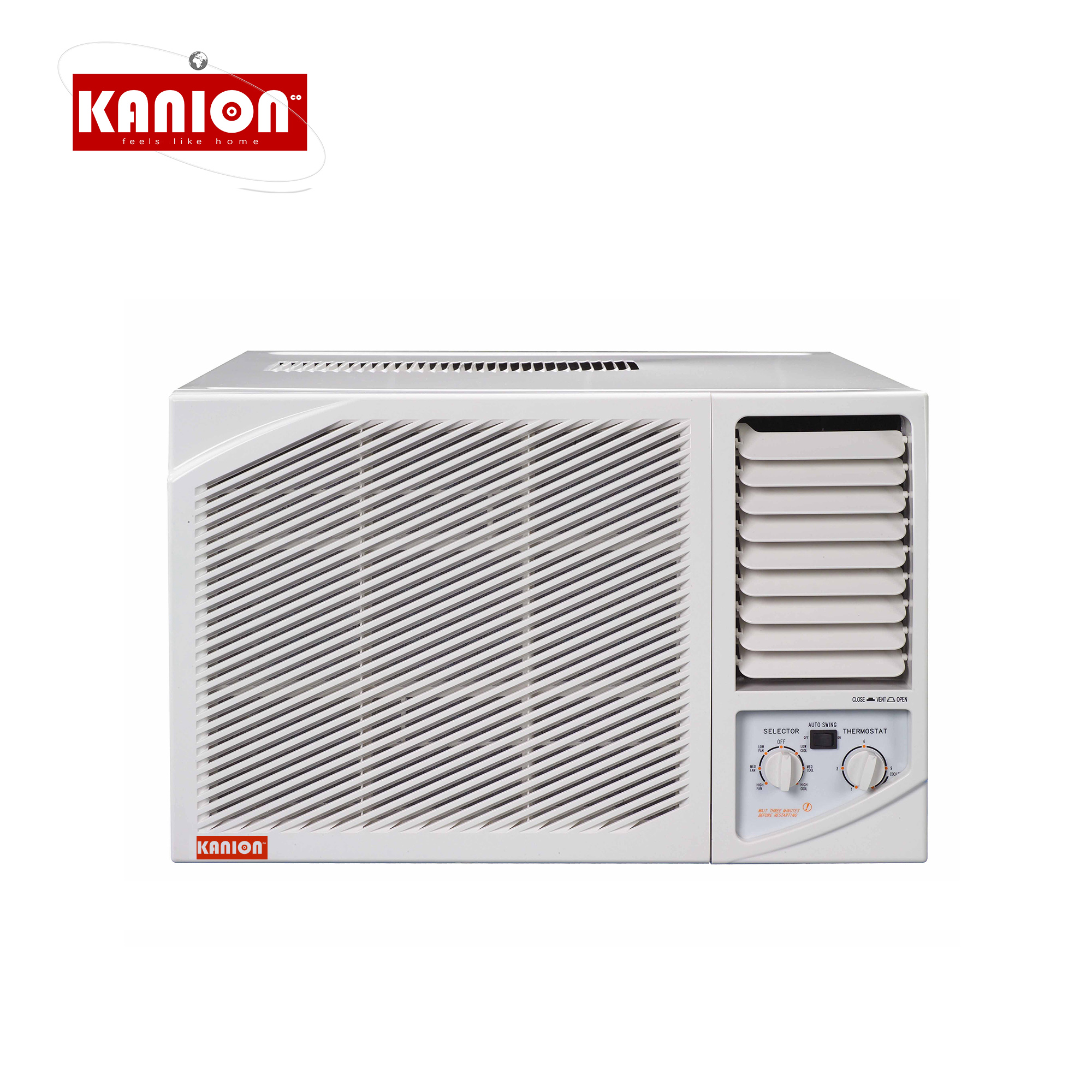 Window mounted ac economic low noise 7000 BTU cooling only famous compressor air conditioner