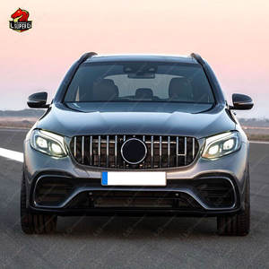 Pare-chocs Avant Style GLC63 pour <span class=keywords><strong>Mercedes</strong></span>-Benz Classe <span class=keywords><strong>GLC</strong></span> X253 W253 2015 2016 2017 <span class=keywords><strong>2018</strong></span> 2019 GLC200 GLC300 - Product Image 2