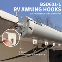 Crochets en S pour auvent de camping-car Bangsuo V90, état neuf, 30g, glissement facile pour MAXUS SAIC MOTOR 2018-2019, remplacement/réparation