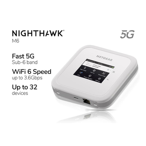 NETGEAR M6 mr6110 5g Wifi 6 túi di động Wifi Hotspot <span class=keywords><strong>Router</strong></span> với 5g Sub-6 ban nhạc <span class=keywords><strong>Router</strong></span> cho 5g sdx62 <span class=keywords><strong>Router</strong></span> không dây 5040mAh - Product Image 2