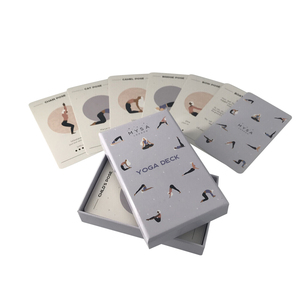 Custom Card Printing Manufacturer die cut Paper Flash Card Packing in Hardcover Box