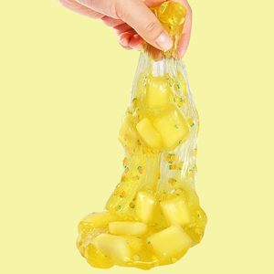 CHENXI 70ML Jelly Cube Crunchy Transparent Crystal Slime Kit 6 Couleurs Éducatif Cadeau de Fête DIY Fabrication de Slime Jouets 14+ - Product Image 5