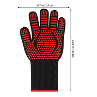 Gants de cuisine en silicone antidérapants, résistance extrême à la chaleur, gants de barbecue flexibles en silicone, gants de cuisine antidérapants pour barbecue