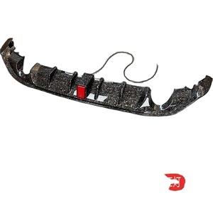 Diffuseur de pare-chocs arrière en carbone TCR avec feu stop et double échappement, pièces de voiture pour VW <span class=keywords><strong>Golf</strong></span> 7.5 7 R Line <span class=keywords><strong>GTI</strong></span> 2015-<span class=keywords><strong>2020</strong></span>, accessoire de tuning - Product Image 3