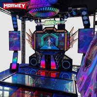 Machine de danse d'arcade à monnayeur Marwey de haute qualité pour centre commercial, divertissement intérieur, à vendre