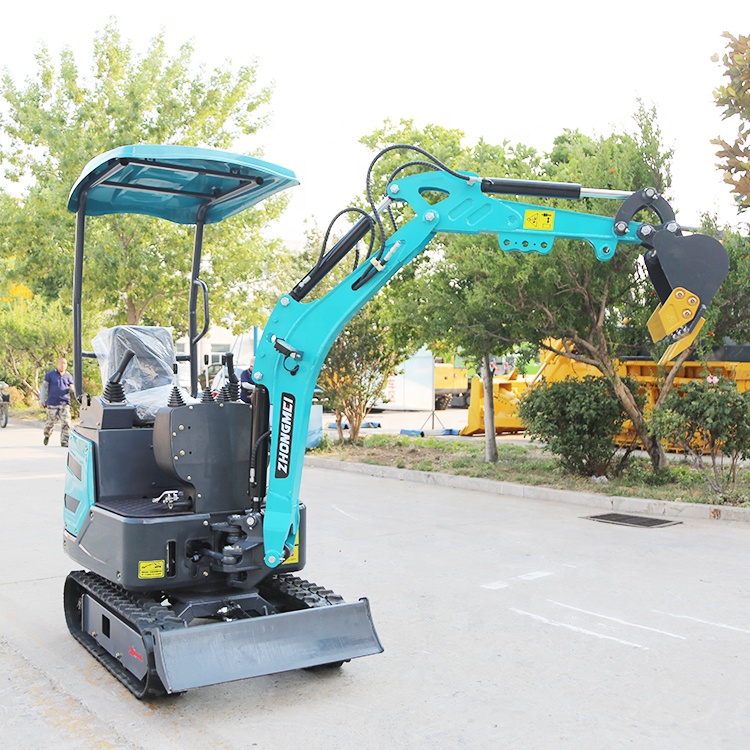 ZM13 Сельскохозяйственная Землеройная техника 1.3ton мини-экскаватор буксируемый экскаватор 1ton Escavators