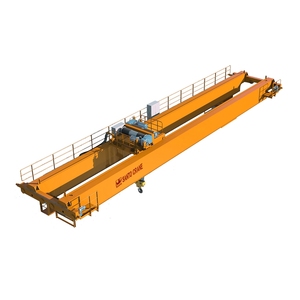 Pont roulant à double poutre <span class=keywords><strong>de</strong></span> type LH <span class=keywords><strong>de</strong></span> 16 tonnes, pont roulant à câble électrique pour levage léger en atelier - Product Image 1