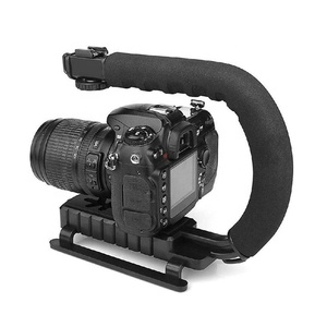Poignée stabilisatrice vidéo portable compatible avec iPhone Xs 8 7plus GoPro 7 6 5 Canon N - Product Image 6