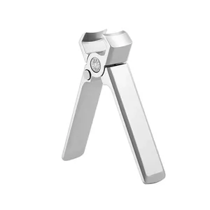Wide Jaw Stainless Steel Nail Clippers Curved Concave Blade Odorless Tool for Tough Thick Fingernail and Toenail Cutting - Product Image 4