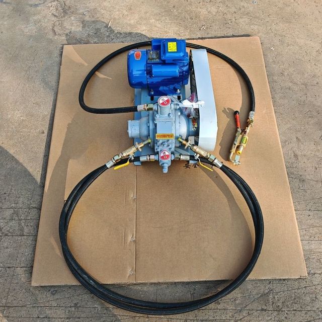 High Pressure Electric LNG LPG Liquid Transfer Piston Pump Unit for Gas Station Cylinder Filling Brand
