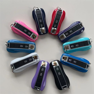 Factory Car Key Chain <b>Light</b> 68000 Compact Safety Flashlight for Night Walking Emergency Key Ring <b>Flash</b> LED Survival Kit - Product Image 3