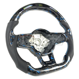 <span class=keywords><strong>Volante</strong></span> deportivo de fibra de carbono forjado para Volkswagen <span class=keywords><strong>Golf</strong></span> MK7 GTI R MK8 pantalla LED piezas automotrices Interior 2018 - Product Image 2
