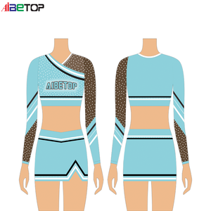 Combinaison <span class=keywords><strong>de</strong></span> cheerleading professionnelle multicolores ajustée pour les compétitions <span class=keywords><strong>de</strong></span> cheerleading, vêtements <span class=keywords><strong>de</strong></span> performance <span class=keywords><strong>de</strong></span> haute qualité - Product Image 5