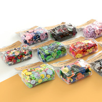Botones de Plástico Hechos a Mano para Niños, Botones de Resina de Colores Variados, Botones de Costura a Granel, Manualidades, Accesorios de Ropa
