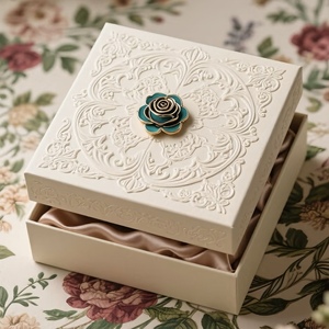 Tùy Chỉnh Sang Trọng Dập Nổi Debossed Gấp Quà Tặng Từ Tính Giấy Đa Chèn Hộp Ngăn Kéo Cho Mỹ Phẩm Đồ Trang Sức - Product Image 1