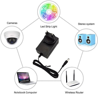 Adaptateur secteur international interchangeable 5V 6V 9V 12V 24V 1A 2A 3A 4A 36W avec prises détachables AC DC