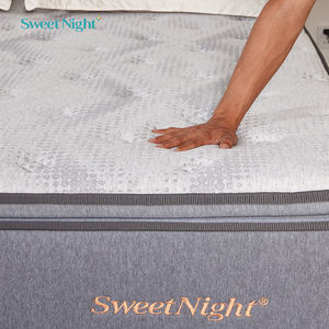 Ортопедический матрас из органического хлопка, трикотажный, размер Queen, для отелей, высокая плотность, комфорт для спальни, пружинный матрас высокого качества - Product Image 6