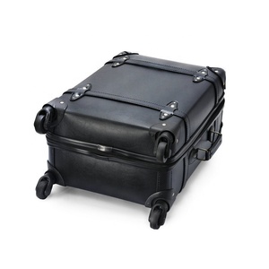 <span class=keywords><strong>Valise</strong></span> de voyage OEM 20 pouces vintage PU Trolley pour voyage en plein air - Product Image 4