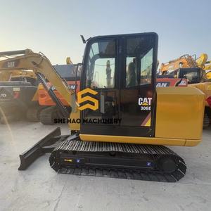 Excavadora de cadenas CAT 306E2 usada de 6 toneladas, rentable, para aplicaciones agrícolas y de paisajismo - Product Image 1