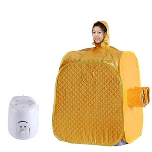 للبيع بالجملة من مصنع الساونا ، كبسولة ساونا مبللة صغيرة محمولة قابلة للطي لشخصين ، خيمة سبا ، ساونا منزلية ، بخار رطب محمول - Product Image 5