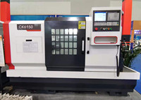 Meilleure vente Ck6150 tour CNC tour Horizontal supérieur tour Machine nouveau produit fourni lit plat tour CNC Rail dur