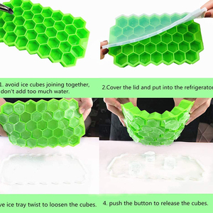 Silicone Mini <span class=keywords><strong>Ice</strong></span> Cube Khay 74-<span class=keywords><strong>Ice</strong></span> Khay <span class=keywords><strong>Ice</strong></span> Khay Cho Tủ Đông BPA Free <span class=keywords><strong>Amazon</strong></span> - Product Image 5