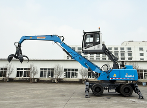 Machine de manutention hydraulique de 22 tonnes BHW22-8 sur chenilles pour le recyclage des déchets et des matériaux usagés - Product Image 3