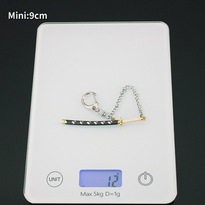 9cmミニカタナアニメキーホルダー悪魔スレイヤーメタルホットセールコレクションギフト - Product Image 3